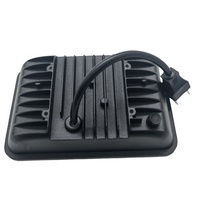Nouvelle lampe de travail LED carrée de 20W et 5 pouces, 10-30V, faisceau clignotant H/L pour voiture, tout-terrain, camion, moto, couleur 6000k