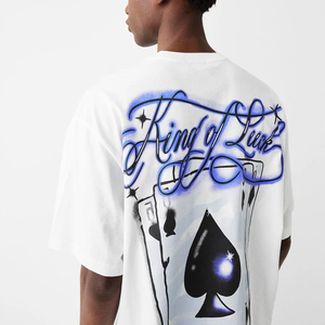 Camisetas de Alta Calidad con Diseño Nuevo, Personalizadas con Logotipo, 100% Algodón, Estilo Urbano, Corte Cuadrado, para Hombre - Product Image 5