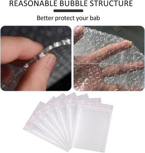 Enveloppes d'expédition en plastique PE ultra-résistantes, auto-adhésives, extra-épaisses, 5x10 12x16 pouces, imperméables, anti-perforation, sacs de messagerie - Product Image 4