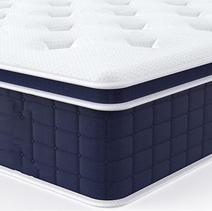 Healthy King Queen Roll Hotel Latex <span class=keywords><strong>Mlily</strong></span> Pillow Top en una caja de espuma Cama individual de alta calidad Colchón de resorte de memoria de tamaño completo - Product Image 1