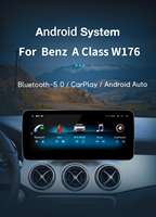AutoRadio Android 14 reproductor Multimedia para coche para Mercedes W176 X117 X156 W463 2013-2018 WIFI 4G pantalla GPS Navi inalámbrico Carplay