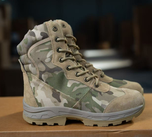 Botas Tácticas de Lona con Camuflaje CP DFB0424 para Caza - Product Image 5