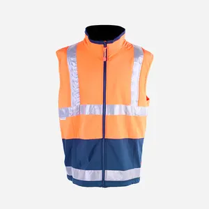 wholesale professional Functional Electrical Maintenance Hi-Vis Splicing reflective vest safety working jackets workwear