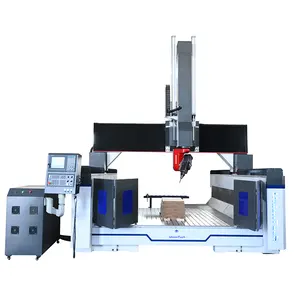 2024 new type 1325 5 axis cnc 3d foam statues carving machine with wood cnc router machine asembol parts