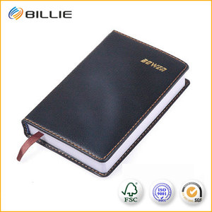 Cubierta de sello de grabación en relieve de cuero bolsillo caso hacer las empresas cuero barato de libro de impresión de Foshan - Product Image 5