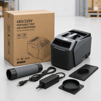Nouveau produit 220v Climatiseur mobile mini portable de premier ordre pour caravane, tente, camping en plein air, pique-nique, barbecue