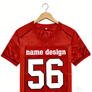 Maglia Personalizzata da Football Americano MOUNTNEVE, Traspirante, con Ricamo, Stile Retrò, Uniforme da Strada, Asciugatura Rapida, Certificata BSCI - Product Image 4