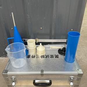 Taşınabilir bulamaç Test kutusu (3-piece) Bentonite çamur üç parçalı Test seti yerçekimi ölçer viskozimetre takviyeli alüminyum kutu - Product Image 2