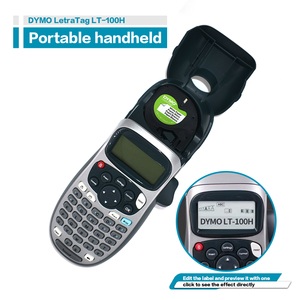 Máquina de impresión de etiquetas de mano <span class=keywords><strong>Dymo</strong></span>, máquina de escribir, impresoras térmicas de pegatinas, impresora de etiquetas <span class=keywords><strong>Dymo</strong></span> de 12mm de ancho, portátil - Product Image 4