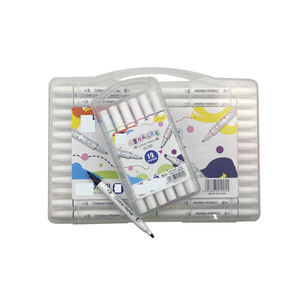 Marqueurs à pointe feutre personnalisés, double pointe, marqueur à l'eau pour enfants, dessin, graffiti - Product Image 1