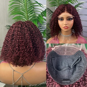 Peluca SDD 5x5 con Rizos Kinky, Cabello 100% Humano - Product Image 2