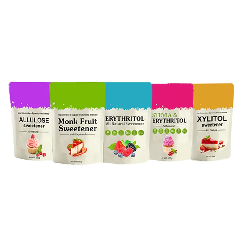 OEM Hot selling allulose sweetener Zero Calorie Natural monk fruit allulose stevia