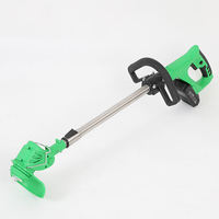 Tondeuse à gazon sans fil 21V au lithium de qualité industrielle et DIY, rotative électrique 9 pouces 500W avec bac de ramassage 100L