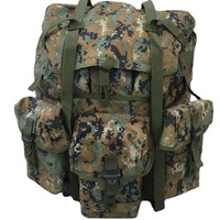 Us Pack Grand sac à dos étanche Sac d'hydratation pour le sport Sac à dos tactique Molle avec ceinture d'épaule