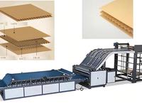 Machine automatique de laminage de carton ondulé pour le papier carton