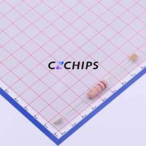 Résistance traversante MO5WS-10K 5%-9T73, composant traversant (THT), D6xL17mm, film d'oxyde métallique, 10kOhm, 5%, 500V - Product Image 2