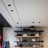 Personnalisé 180 °   Spot LED encastré orientable anti-éblouissement CRI90+ avec boîtier en aluminium et angle de faisceau réglable pour intérieur