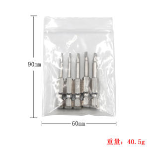 Juego de Puntas de Destornillador Tri-Wing Mr Drill, 1.8-3.0 mm, Material S2, Grado Industrial, Juego de 5 Piezas - Product Image 2