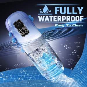 Wasserdichter Automatischer Masturbator mit 7 Stoß-, Rotations- und Saugfunktionen, Dehnbarer Pocket <span class=keywords><strong>Pussy</strong></span>, Stroker <span class=keywords><strong>Vibrator</strong></span>, Sexspielzeug für Erwachsene für Männer - Product Image 6