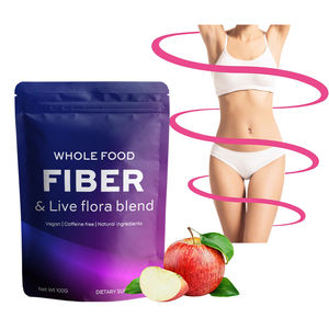 Poudre de fibres prébiotiques superalimentaires à base de fibres d'acacia, riches en fibres, enzymes digestives, boisson quotidienne, emballage OEM - Product Image 1