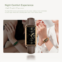Reloj Inteligente con Pantalla Táctil AMOLED de 1.13 Pulgadas, Reloj Inteligente de Lujo para Mujer con Monitorización de la Salud y del Sueño, Resistente al Agua IP68