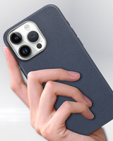 Coque de téléphone antichoc en TPU souple texturé avec motif en cuir, design professionnel à prix abordable pour iPhone 17 16 15 14 13