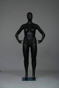 Maniquí Femenino <span class=keywords><strong>de</strong></span> Plástico Cromado <span class=keywords><strong>de</strong></span> Cuerpo Completo, Talla Grande, con Cabeza, Pechos <span class=keywords><strong>Grandes</strong></span> y Trasero Grande para Exhibición <span class=keywords><strong>de</strong></span> Ropa - Product Image 3
