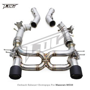Sistema di scarico sportivo per Auto per Maserati MC20 3.0T 2020-2024 a flusso libero Downpipe diretto attraverso il sistema di scarico del silenziatore Catback - Product Image 6