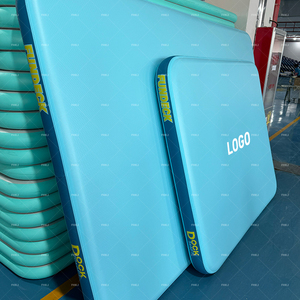 Multi-People Inflatable <strong>Floating</strong> Mat New Technology Water <strong>Platform</strong> Inflatable <strong>Floating</strong> Dock for Lake/<strong>Boats</strong>/Island/Swimming Pool - Product Image 2