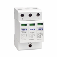 TYCOTIU TY-12.5M 320 3+1 Protecteur de tension industriel IP20 Dispositif de protection contre les surtensions Protection contre la foudre Type 1+2