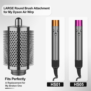 Grande brosse ronde volumisante fuchsia pour accessoire de coiffage Dy-son <span class=keywords><strong>Air</strong></span>/<span class=keywords><strong>wrap</strong></span> HS01 HS05 - Product Image 4