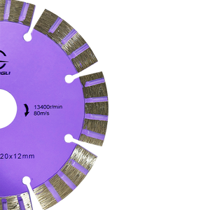 4.5Inch 114Mm Công Nghiệp Kim Cương Phân Đoạn <span class=keywords><strong>Turbo</strong></span> Đĩa Thẳng Răng Khô Cắt Lưỡi Nitride Kết Thúc Cho Masonry <span class=keywords><strong>Granite</strong></span> OEM - Product Image 3