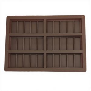 Plateau et moule à pâtisserie en silicone écologique réutilisable et antiadhésif pour chocolat, biscuits faits maison, non toxique - Product Image 1