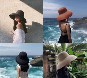 2021หมวกชายหาดปีกกว้างแบบปีกกว้างหมวกฟางขายส่งจากผู้ผลิตในประเทศไทย - Product Image 2