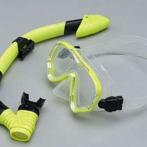 Masque de plongée léger pour enfants, ensemble de tuba, masque de plongée, lentille en verre trempé de 3,2 mm, silicone anti-buée, entièrement sec - Product Image 3