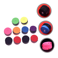Overgrip Delgado Antideslizante, Ecológico y Duradero para Raquetas de Tenis, Bádminton, Cricket, Pickleball y Padel, de PU Seco para Protección