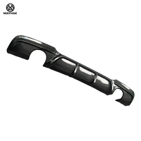 Diffuseur arrière en fibre de carbone MAYHAK Perfect-Fit M Sport, lèvre de pare-chocs arrière, double sortie d'échappement pour BMW Série 3 E90 Lci, haute qualité