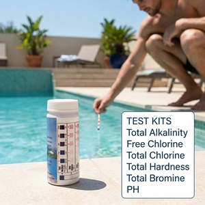 Kit completo de prueba de agua para <span class=keywords><strong>piscina</strong></span> y Spa con tiras reactivas y tabletas en 1 2 3 4 5 6 7 vías para <span class=keywords><strong>piscina</strong></span> y accesorios - Product Image 2