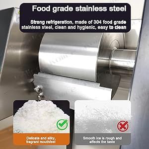 80 Kg/day Automatic Shaved <b>Ice</b> <b>Machine</b> for Beverage Commercial Snow <b>Ice</b> <b>Machine</b> Snack Snowflake <b>Ice</b> <b>Machine</b> FC170F Shaved <b>Ice</b> Ma - Product Image 2