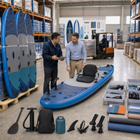 Kit de base de paddle board de pêche, marque privée, vente en gros pour débutants