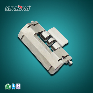 Bisagra industrial oculta con buje de nailon-Acero inoxidable SUS304, diseño libre de polvo () - Product Image 5