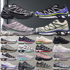 Sneakers multi-terrains à lacets pour hommes et femmes |   Chaussures de trail rétro pour la marche décontractée |   Doublure en cuir véritable légère et durable - Product Image 2