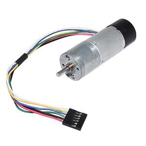 Motorreductor de Metal Bemonoc con Encoder, 12V DC, 130 RPM, Montaje de Brida de 42mm para Arduino e Impresoras 3D - Product Image 1