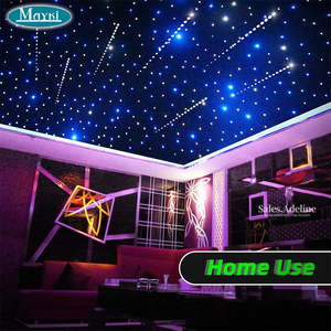 Motore per Illuminazione a Fibra Ottica Effetto Cielo Stellato RGB Bianco con Effetto Stella Cadente per Home Theater e Soffitti Auto - Product Image 1