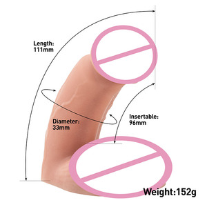 Mini Dildo en Silicone Ultra Doux et Réaliste, Écologique, Étanche IPX6, pour Transgenres - Vente en Gros - Product Image 3