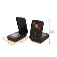 Altavoz Bluetooth Portátil Mini Yousonnra con Soporte Plegable para Teléfono y Función de Carga para Fiestas, Auto, Camping, Picnic y Hogar