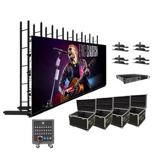 ระบบแสดงผล LED แบบสมบูรณ์6ม. X 3ม. แผงฉากหลังกลางแจ้งในร่ม P6-P4.81 500x1000mm - Product Image 1