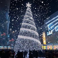 Große Weihnachtsbäume (3-33 m hoch) für Einkaufszentren, Hotels, Plätze, Außendekorationen