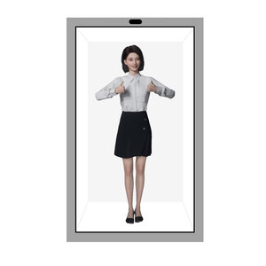 Ai kỹ thuật số con người 32-98inch 3D hiển thị trường hợp hiển thị kính kỹ thuật số biển và hiển thị trong suốt Màn hình <span class=keywords><strong>LCD</strong></span> <span class=keywords><strong>Panel</strong></span> - Product Image 2