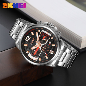 Montres à quartz pour hommes <span class=keywords><strong>de</strong></span> marque haut <span class=keywords><strong>de</strong></span> gamme SKMEI 9332 <span class=keywords><strong>Les</strong></span> <span class=keywords><strong>plus</strong></span> chères Mode simple ODM Fournisseur en gros - Product Image 3